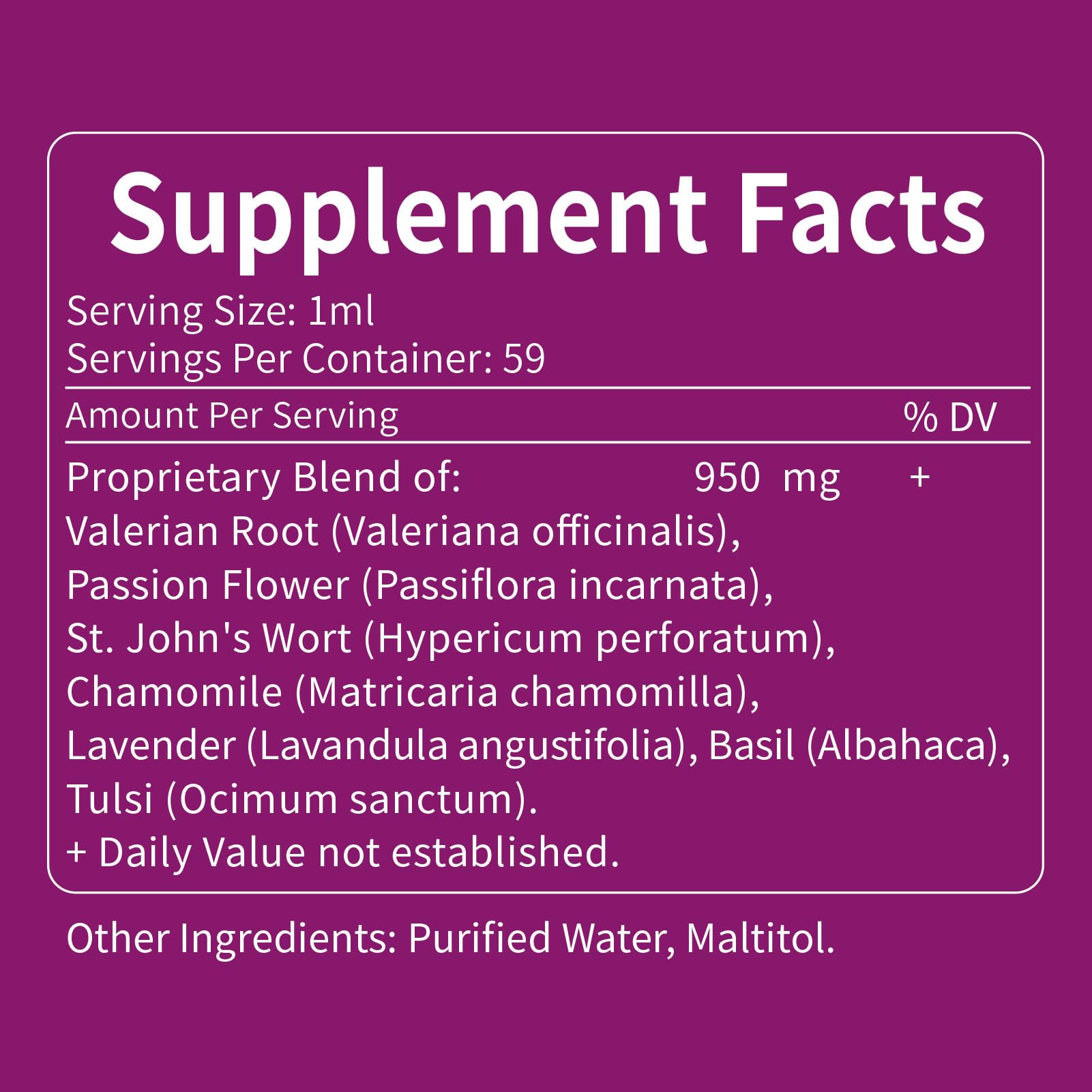 Valerian Root (Valeriana) Extract Sleep Support Drops, 2 oz — Amazon image 8