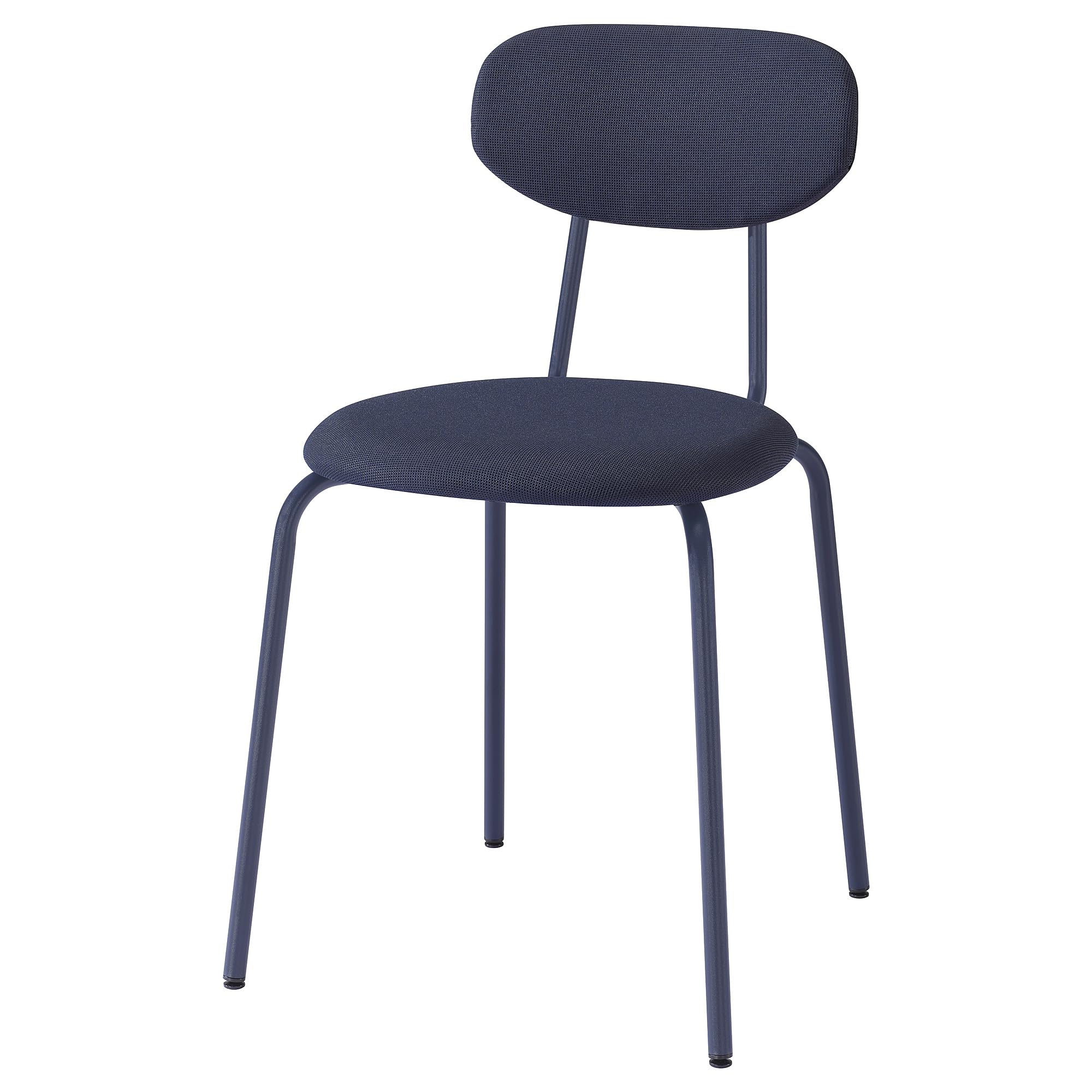 Chaise Sandsberg bleu foncé Remmarn pour salle à manger moderne