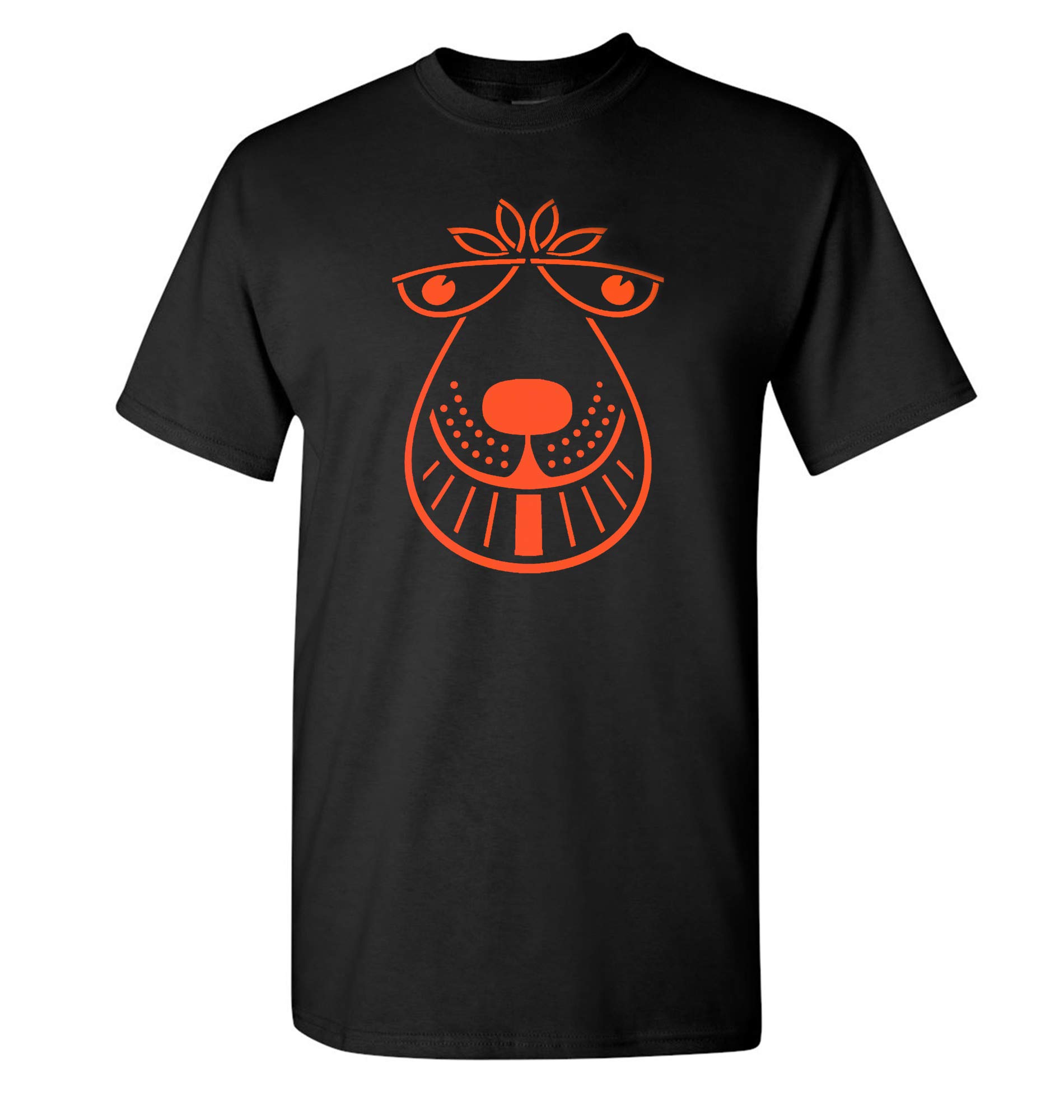 Zappatee Men's Black Space Hopper T Shirt Retro 70'S Tee In Xxxl