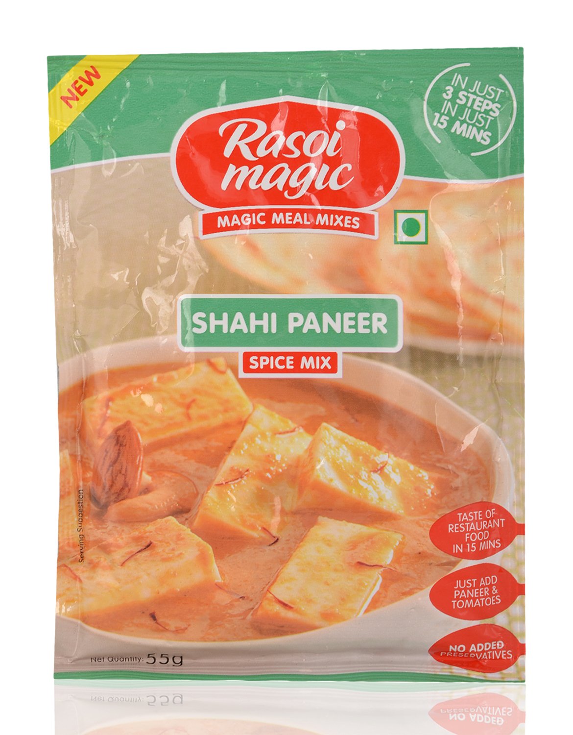 See full amazon price history chart for Rasoi Magic Ready to Cook - Shahi Paneer, 55g Pack Rasoi Magic Ready to Cook - Shahi Paneer, 55g Pack (B01H1WY74O) Amazon Price History, Amazon Price Tracker