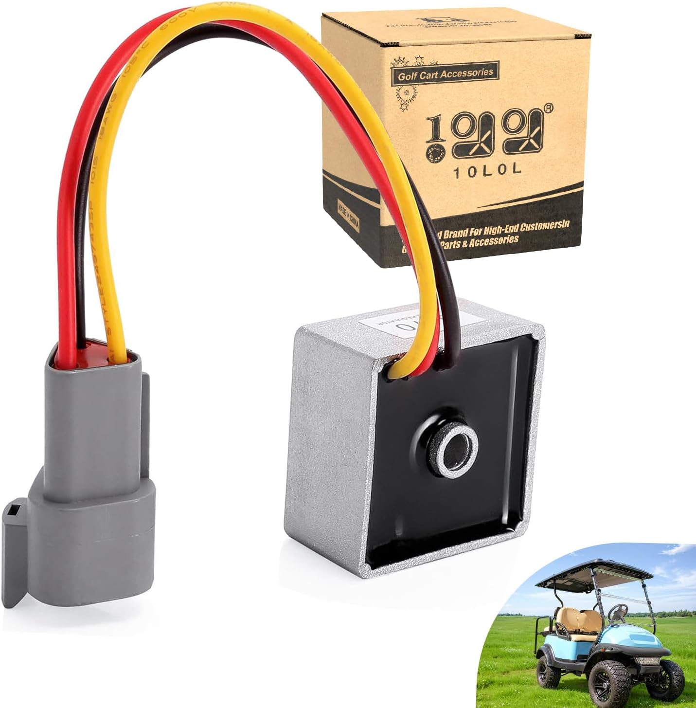 Regulador de Voltaje 12V para Club Car Precedent 2004+ miniatura 1