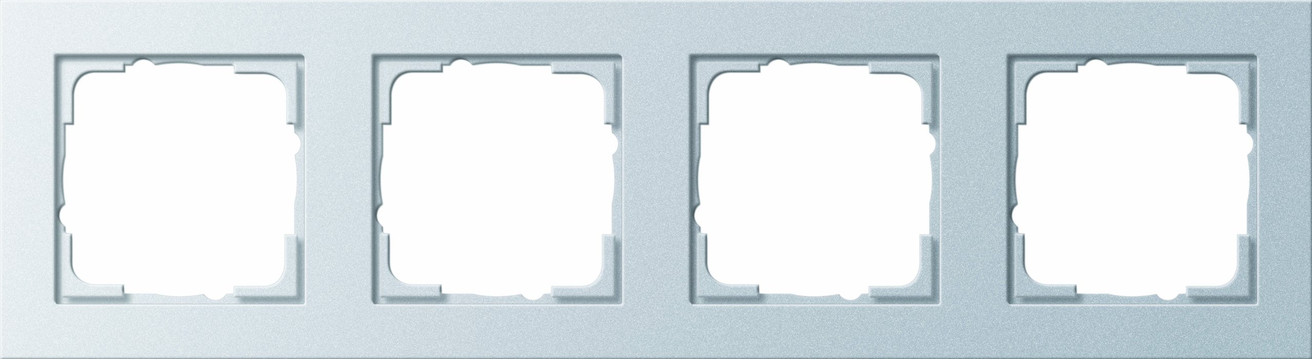 Gira 021425 E2 Cadre de Finition, Argent