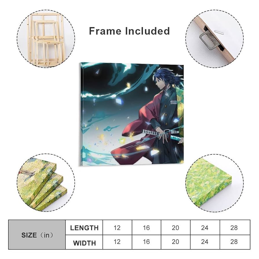 Amazon.co.jp: 鬼滅の刃 冨岡義勇 ポスター アートパネル アート