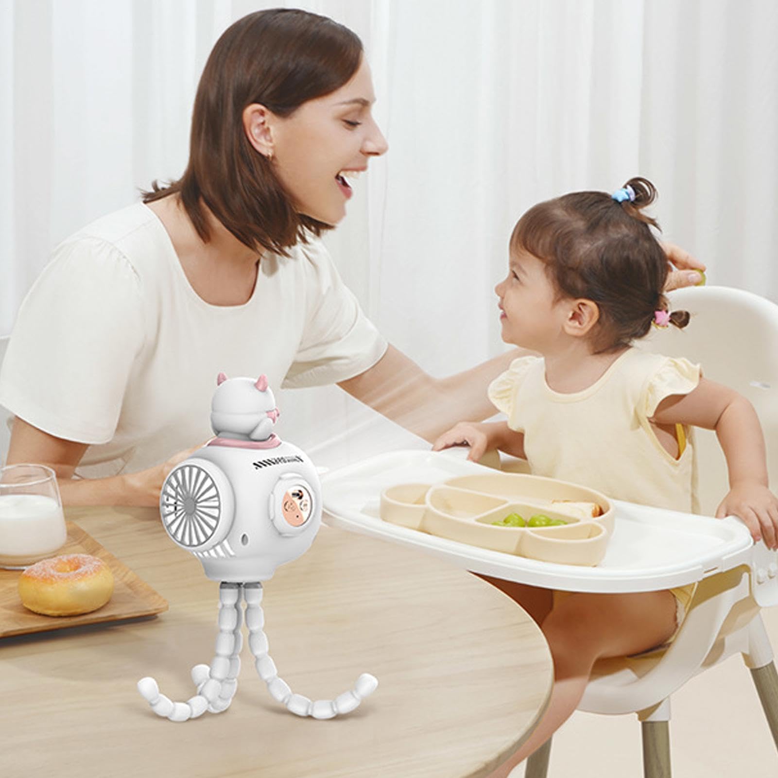 Générique Ventilateur De Poussette Pour Bébé Ventilateur De Poussette