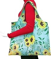 Vista 6 de Wrapables Bolsa de compras reutilizable grande con bolsa exterior