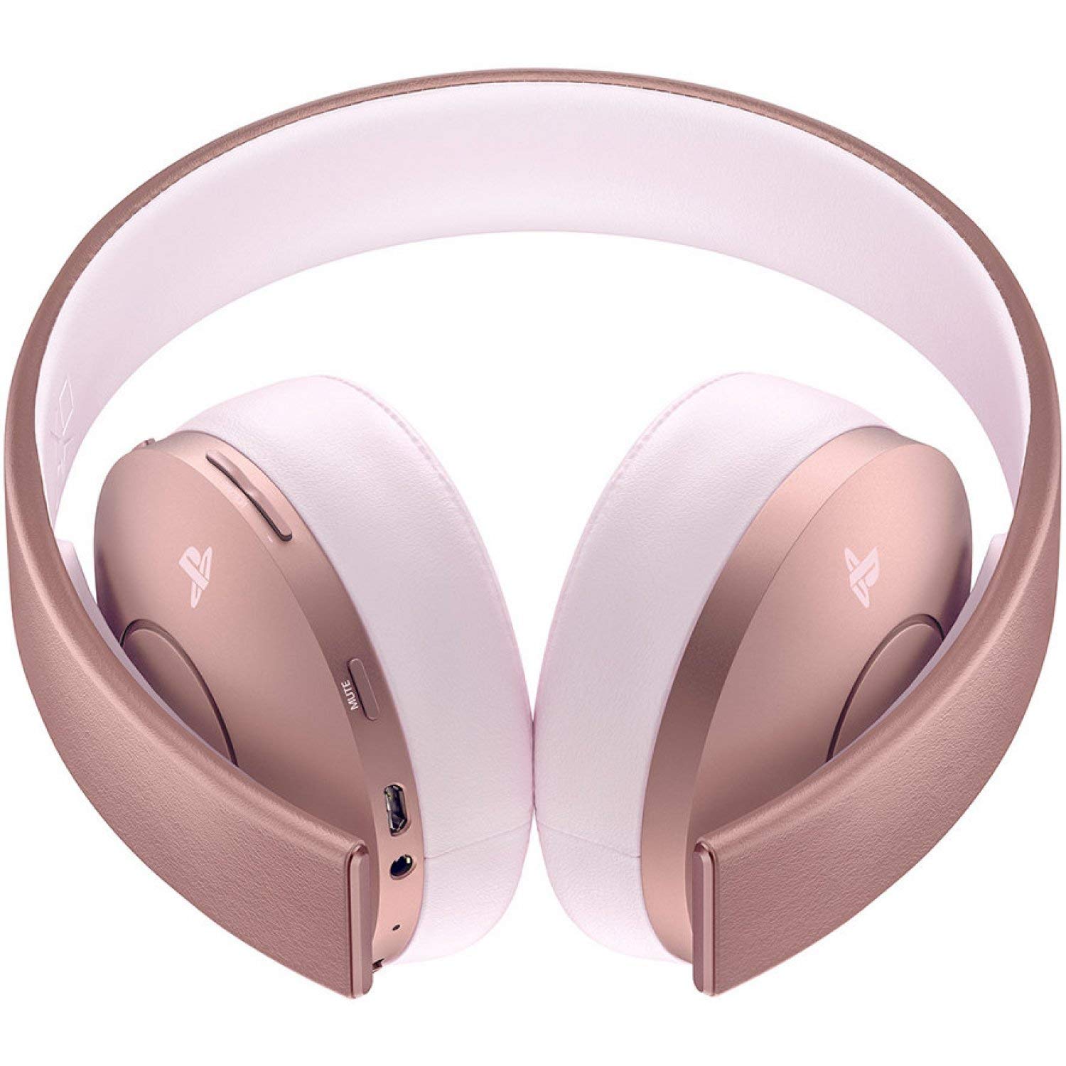 Sony, Casque PS4 Sans Fil Officiel, Accessoire PlayStation 4, Compatible PS VR, Audio 3D, Édition Gold, Couleur : Or Rose