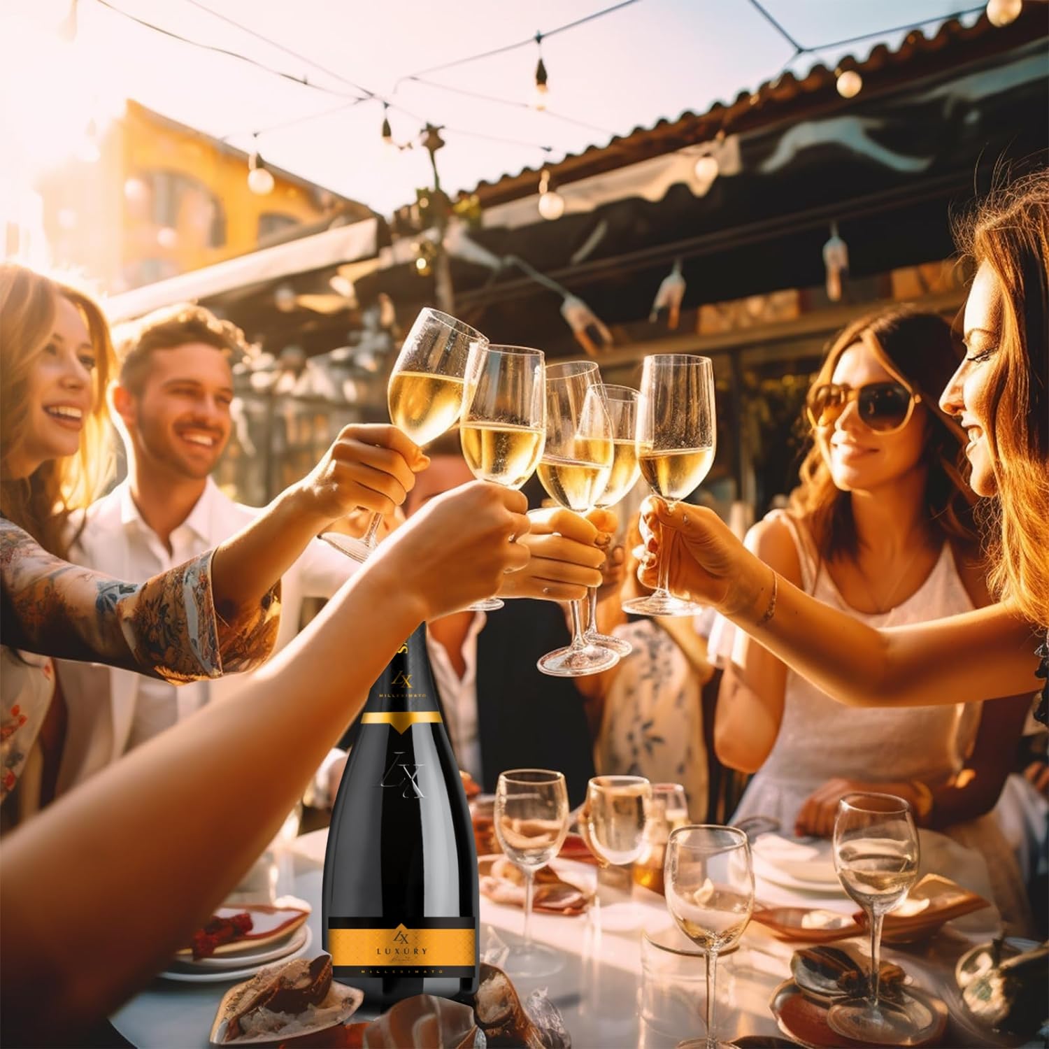 Sant'Orsola - Prosecco D.O.C. Brut Millesimato LX in Box, da Uva Glera, Gusto Secco con Note Fruttate, 6x750 ml