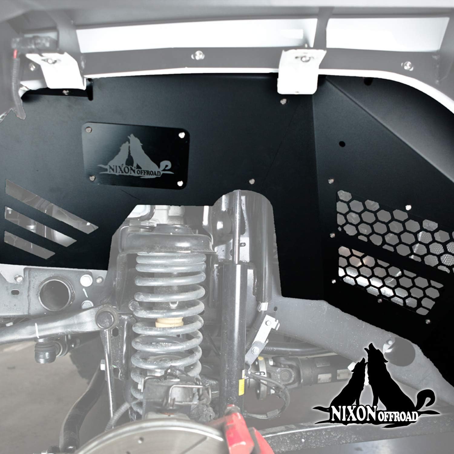 ROXX Inner Fender Liners Flares fit for Jeep Wrangler JL 2018-2026 (Front Inner Fender)
