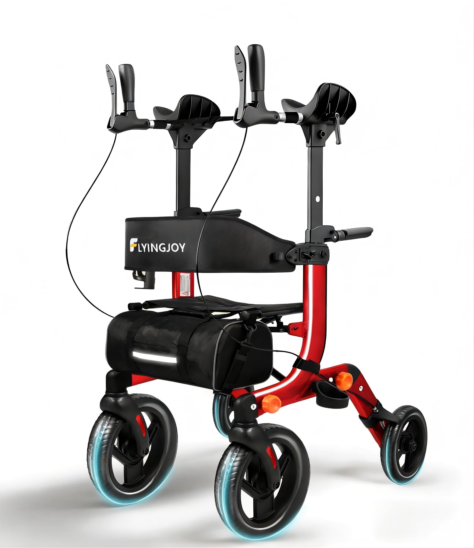Amazon.com: Lightweight Upright Rollator Walker All-Terrain