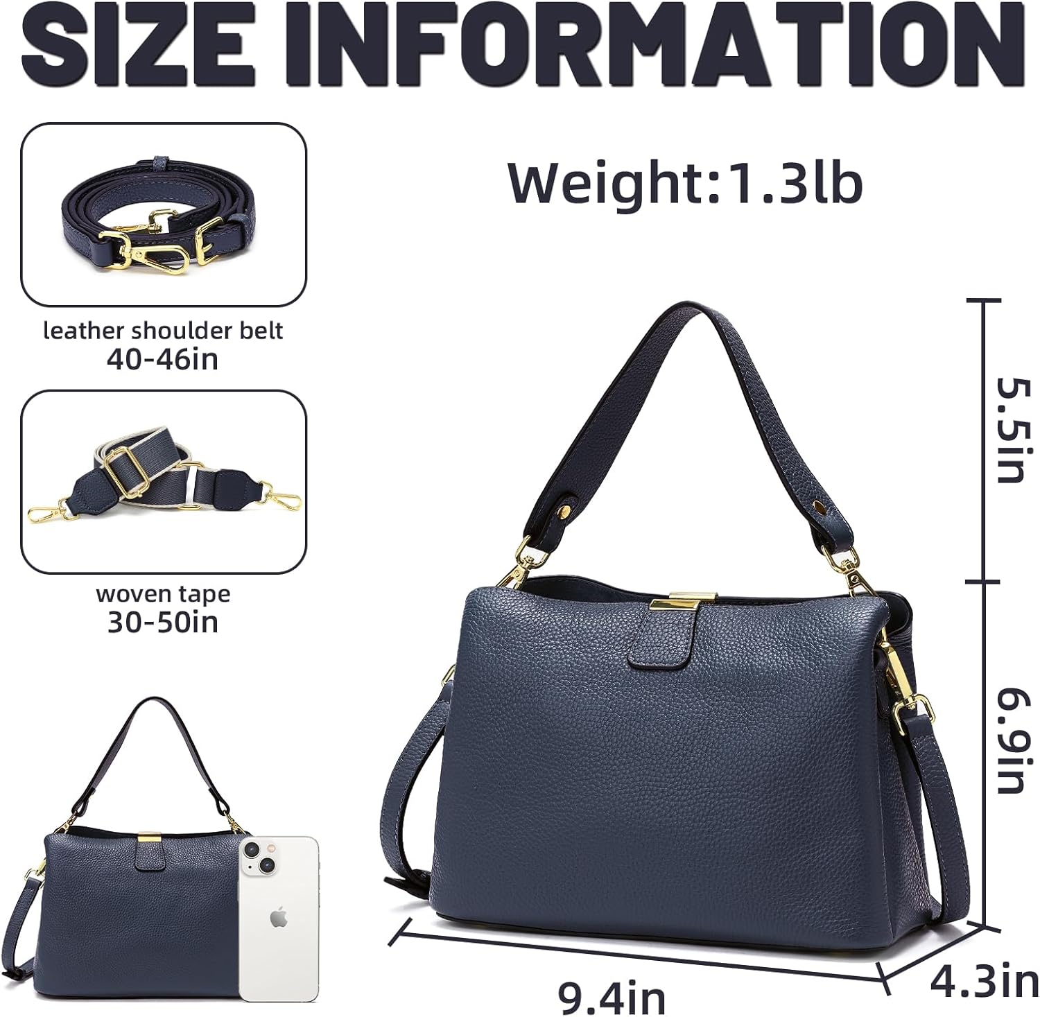 Small Women Soft Genuine Leather Shoulder Bag Crossbody Purses for Lady Bucket Handbag