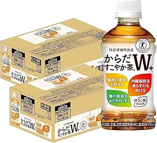 【2ケース】コカコーラ からだすこやか茶W 350ml×24本【×2ケース合計48本入】4902102108065