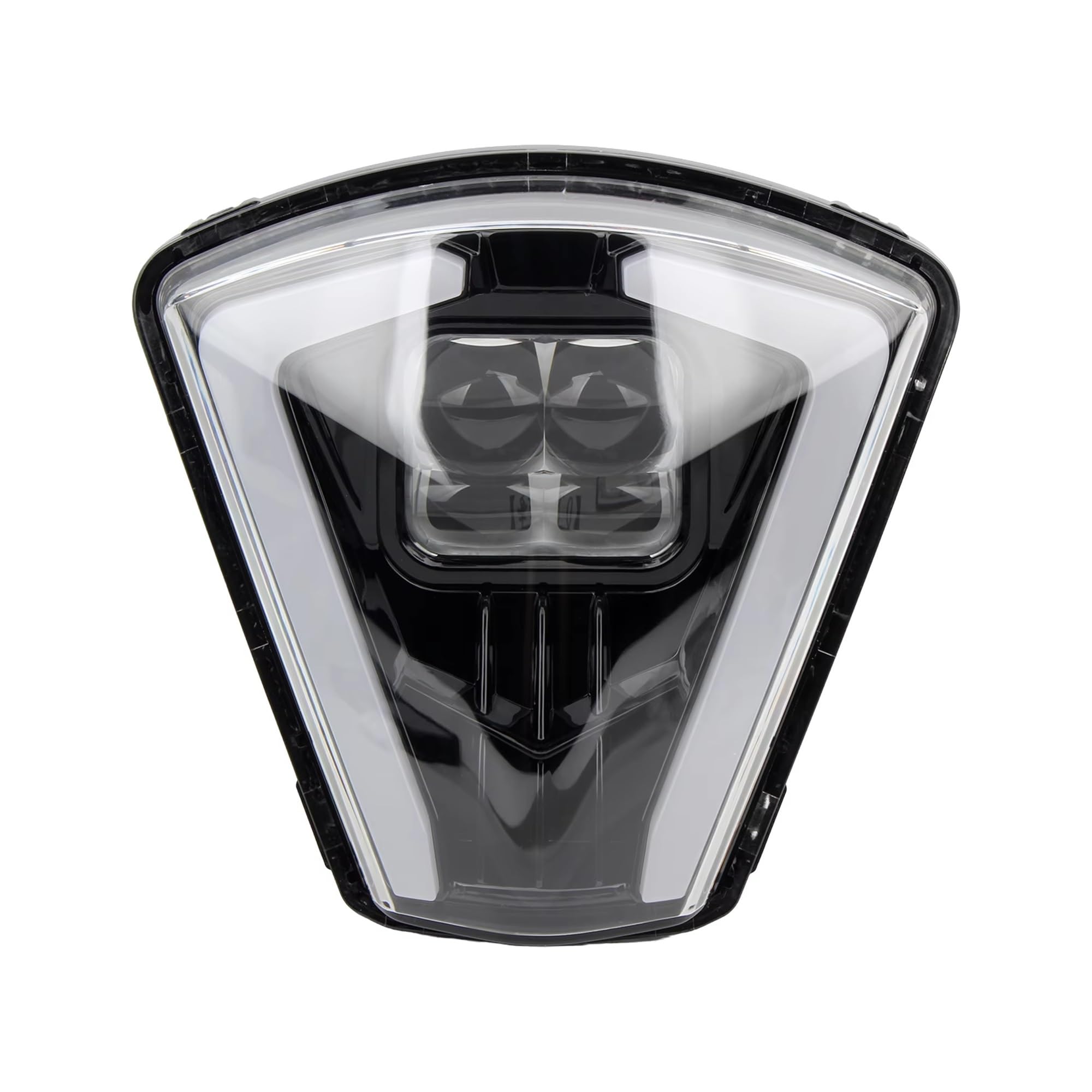 Phare Moto Feux Phare Avant LED Moto pour Tout-Terrain pour GASGAS EX EC 300 350F 400F 450F 500F SM700 2024 2025 Motocross pour Enduro Moto Phare(A)