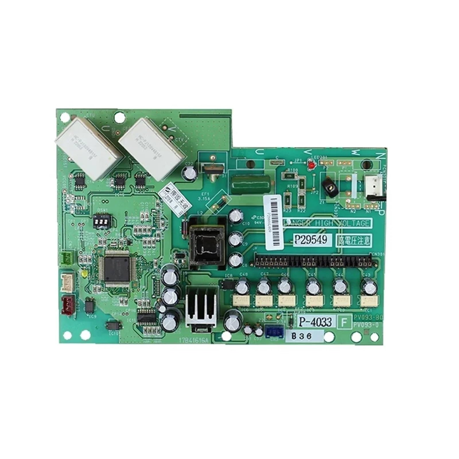 Carte de commande de climatiseur central compatible avec Hitachi circuit imprimé P29549