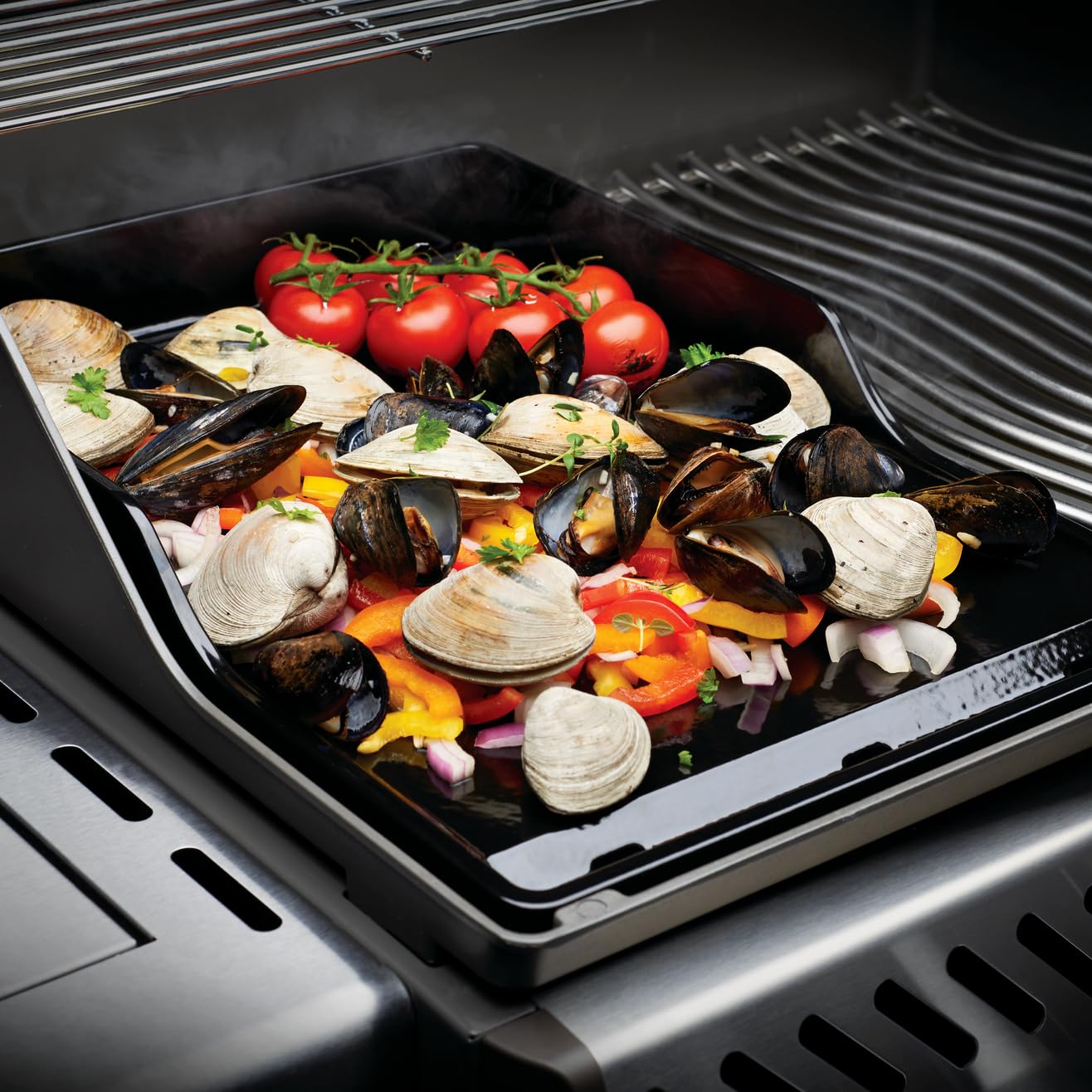 Plancha en Fonte émaillée pour Barbecue Napoleon
