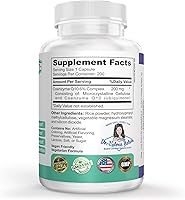Vista 3 de CoQ10 - Co-Enzyme Q10-200 mg - Excellent Value - 200 Caps - Quick Absorption - Veg. Caps - Non-GMO - Ubiquinone - Heart & Cellular Energy & Brain