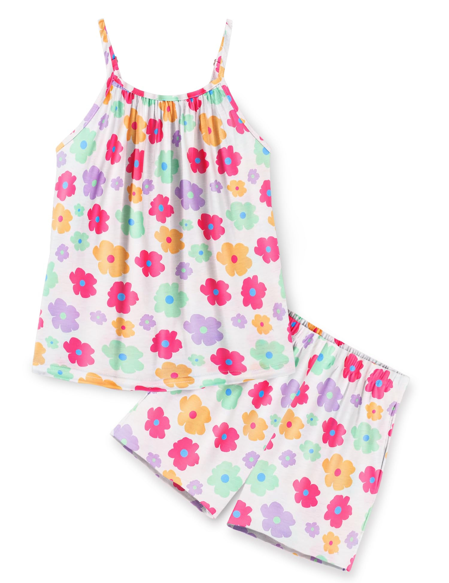 Arshiner Toddler Kids Summer Clothes 2 Piece Tank Top and Shorts Set