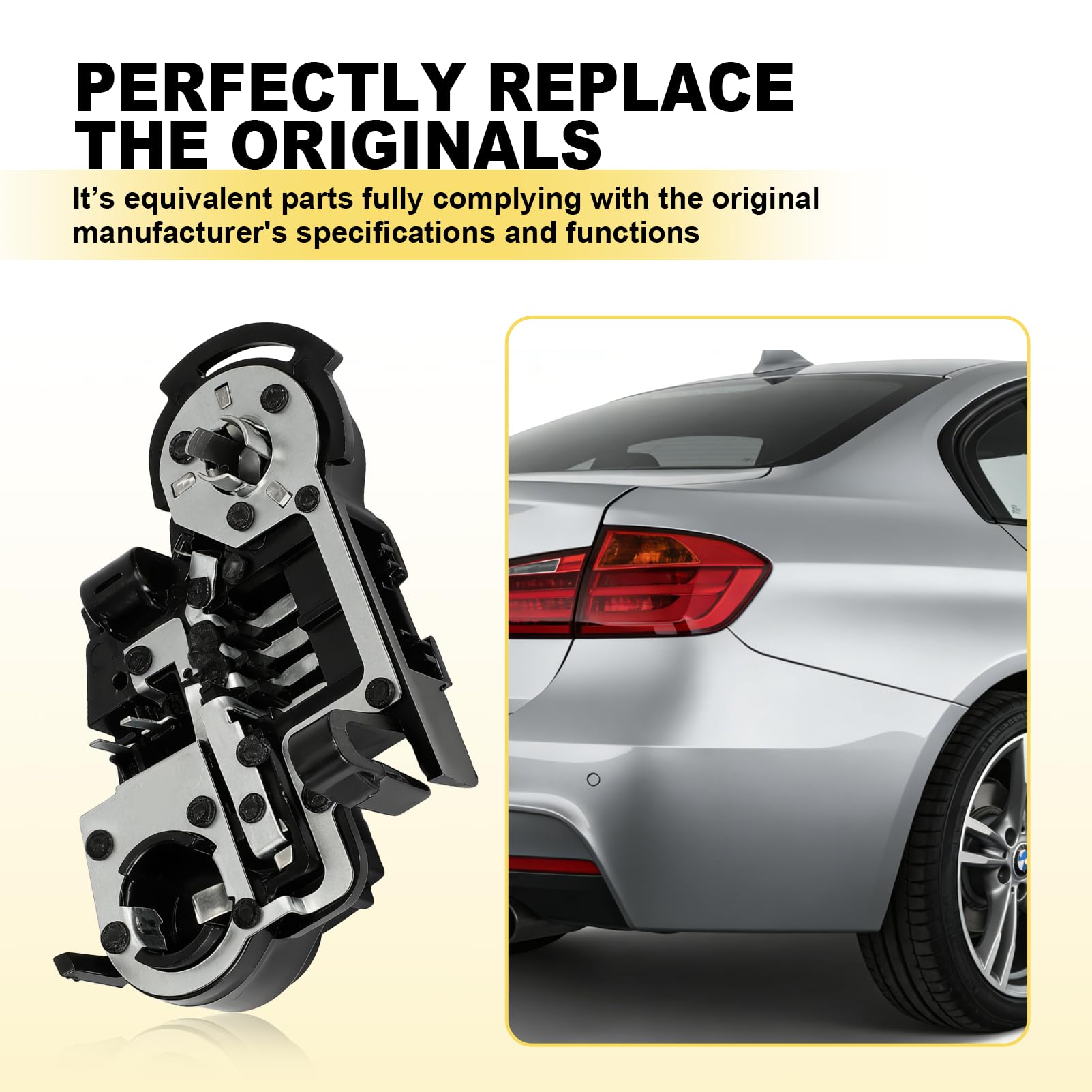 Supporto per portalampada posteriore per BMW Serie 3 F30 F31 F80 M3 2011-2015, supporto per lampadina posteriore stabile, destro 63217313060