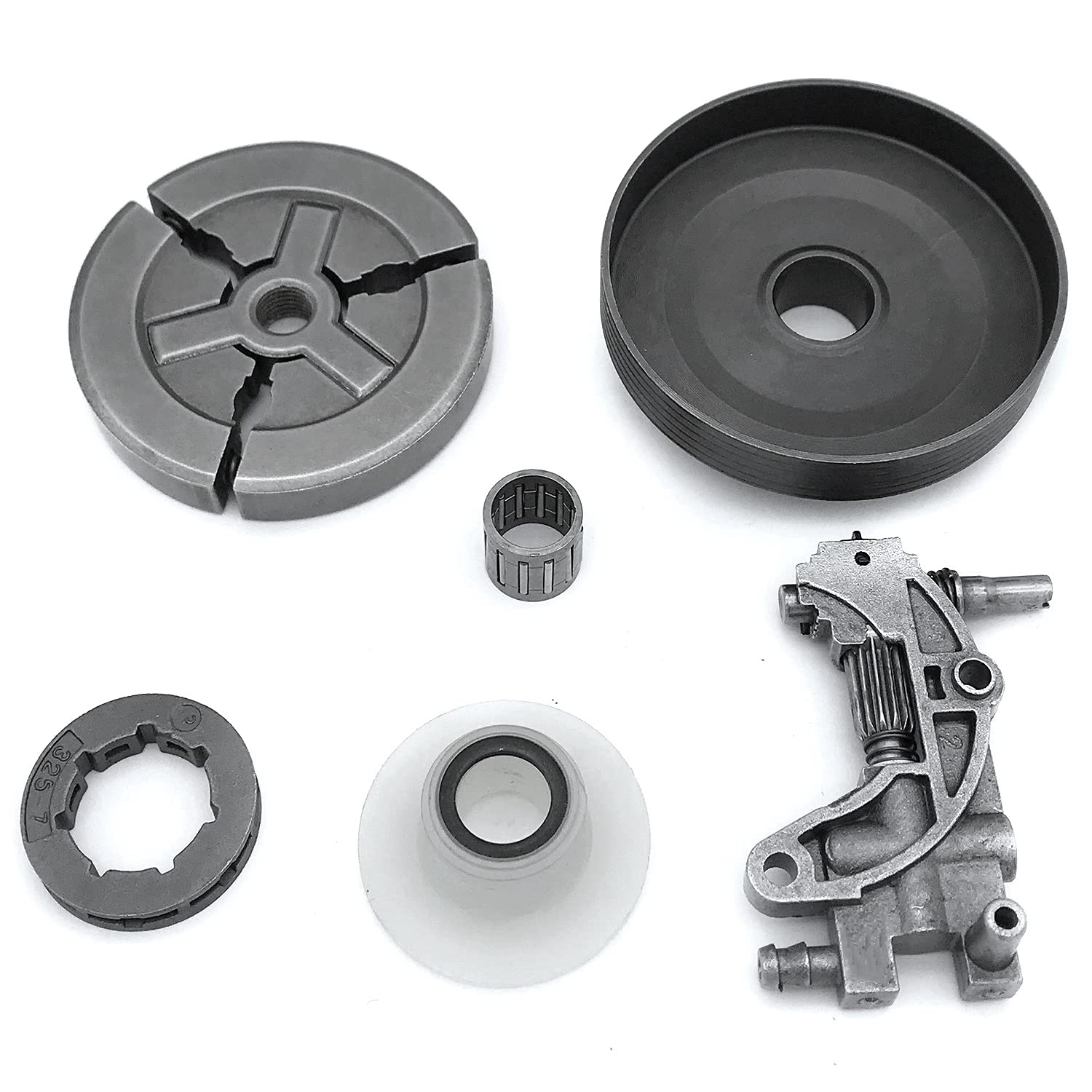 Rueda Dentada del Embrague Tambor para Chinese 4500 5200 5800 45Cc 52Cc 58Cc Motosierra