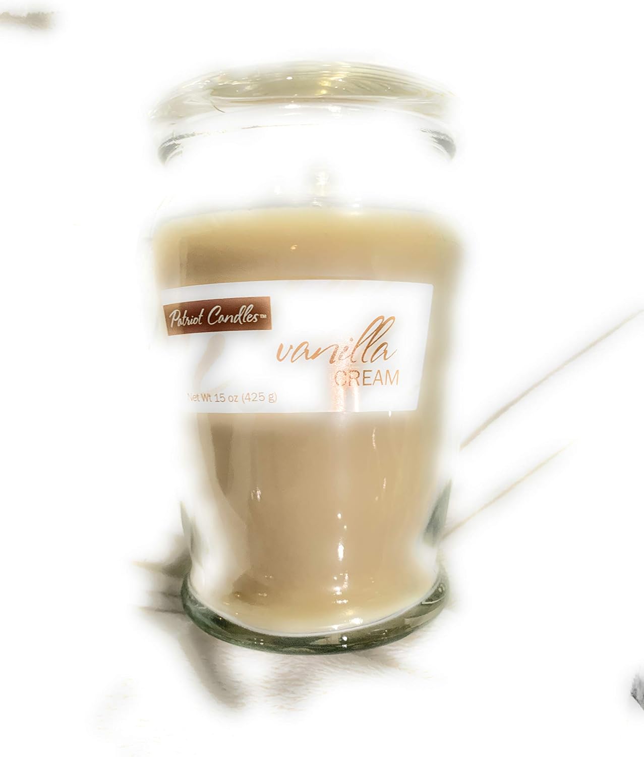 Patriot Candles Vanilla Cream 15oz Home & Kitchen