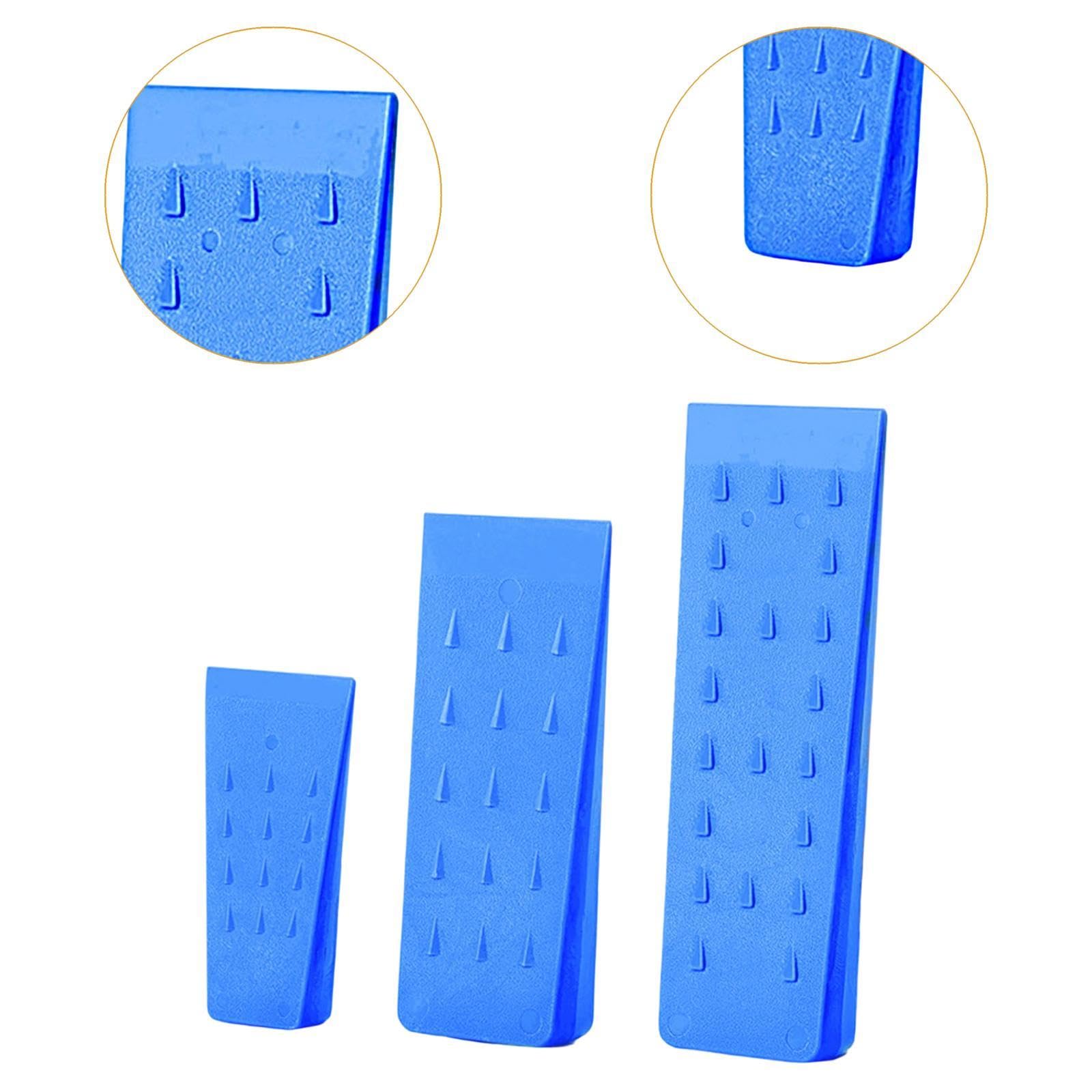 predolo cuñas para árboles, cuñas para Partir leña, prácticas, Calidad, para motosierras, Suministros para leñadores, Azul
