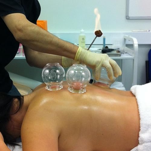 Miniatura 8 de Juego de ventosas de vidrio para terapia corporal, masaje y metabolismo, 8 uds