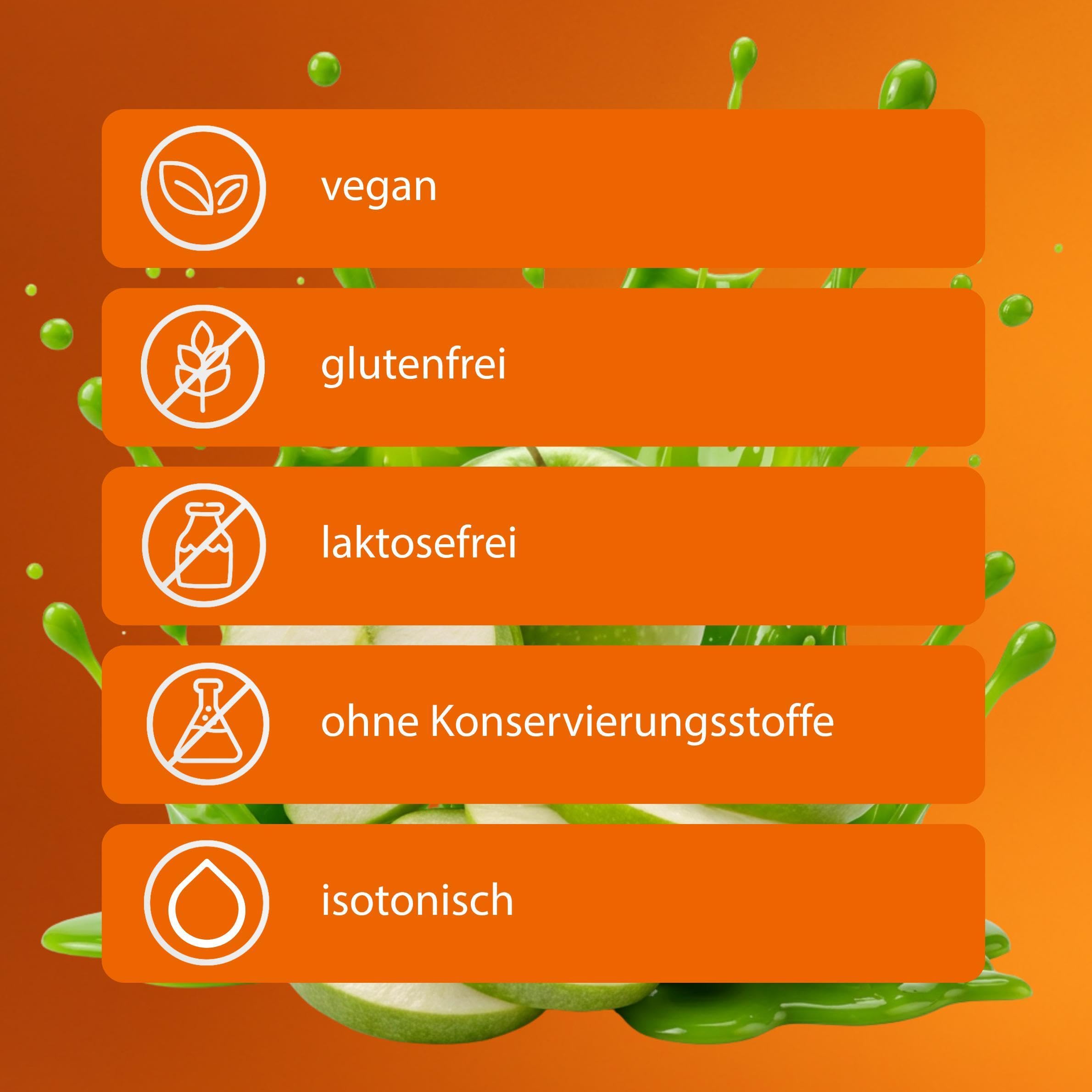 ELOTRANS reload - isotonische Elektrolyt-Glucose-Mischung - Nahrungsergänzungsmittel mit Magnesium, Kaliumchlorid, Cholin und B-Vitaminen - 1 x 15 Beutel - Apfel-Geschmack
