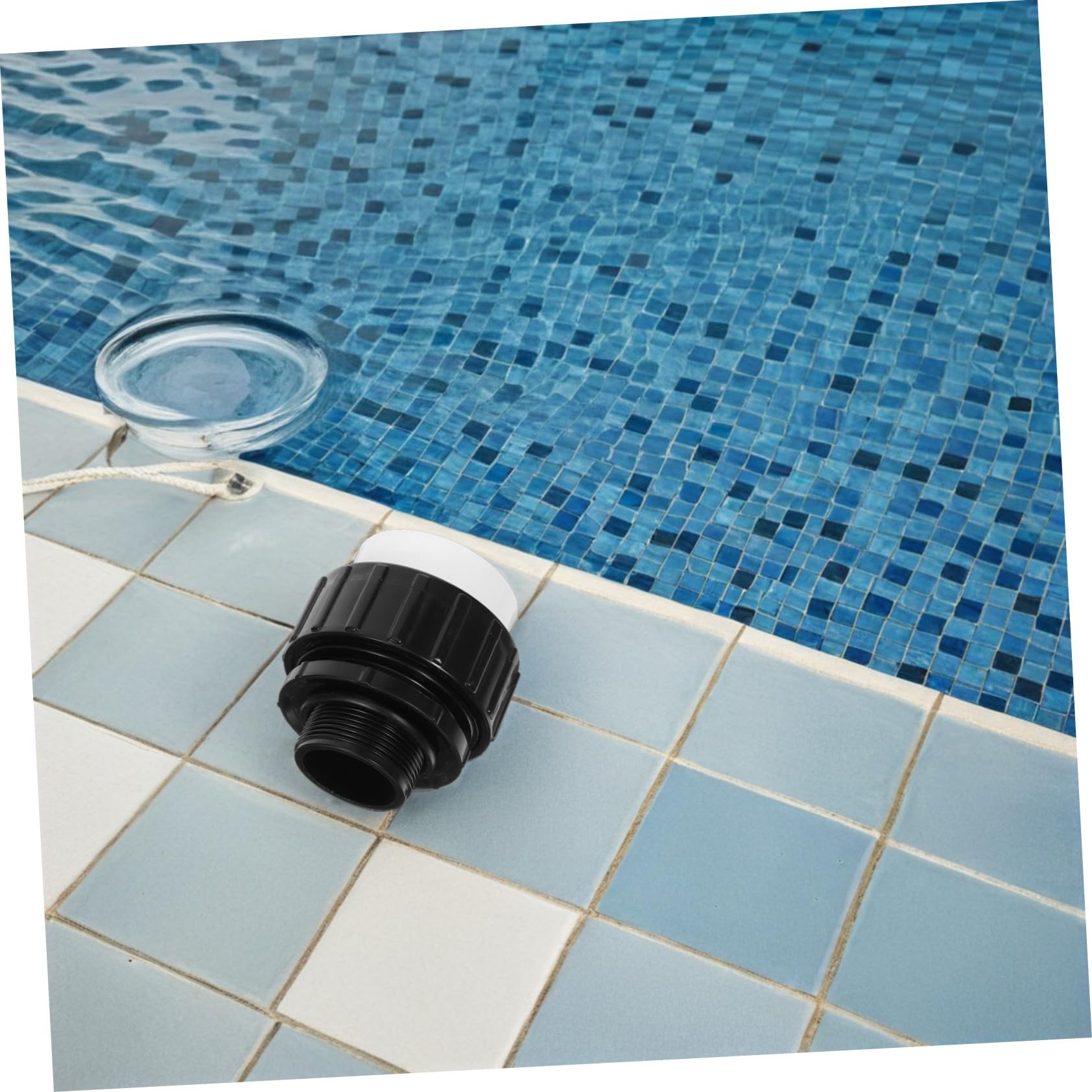 Adaptateur pour Pompe Piscine Résistant Haute Température Joint Coulissant Étanche Construction Abs Compatible Multi-Marques Maintien Stabilité Pompe Spa