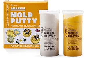 Alumilite Amazing Mold Putty Kit: Capture Intricate Details with Ease
