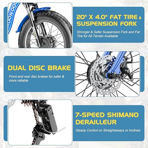 Vista 58 de NAIZEA Electric Tricycle Adult Electric Bicycles,Electric Trike,3 Wheel Electric Bike Ebike E Bicycle with Removable Battery, Motorized Trike with