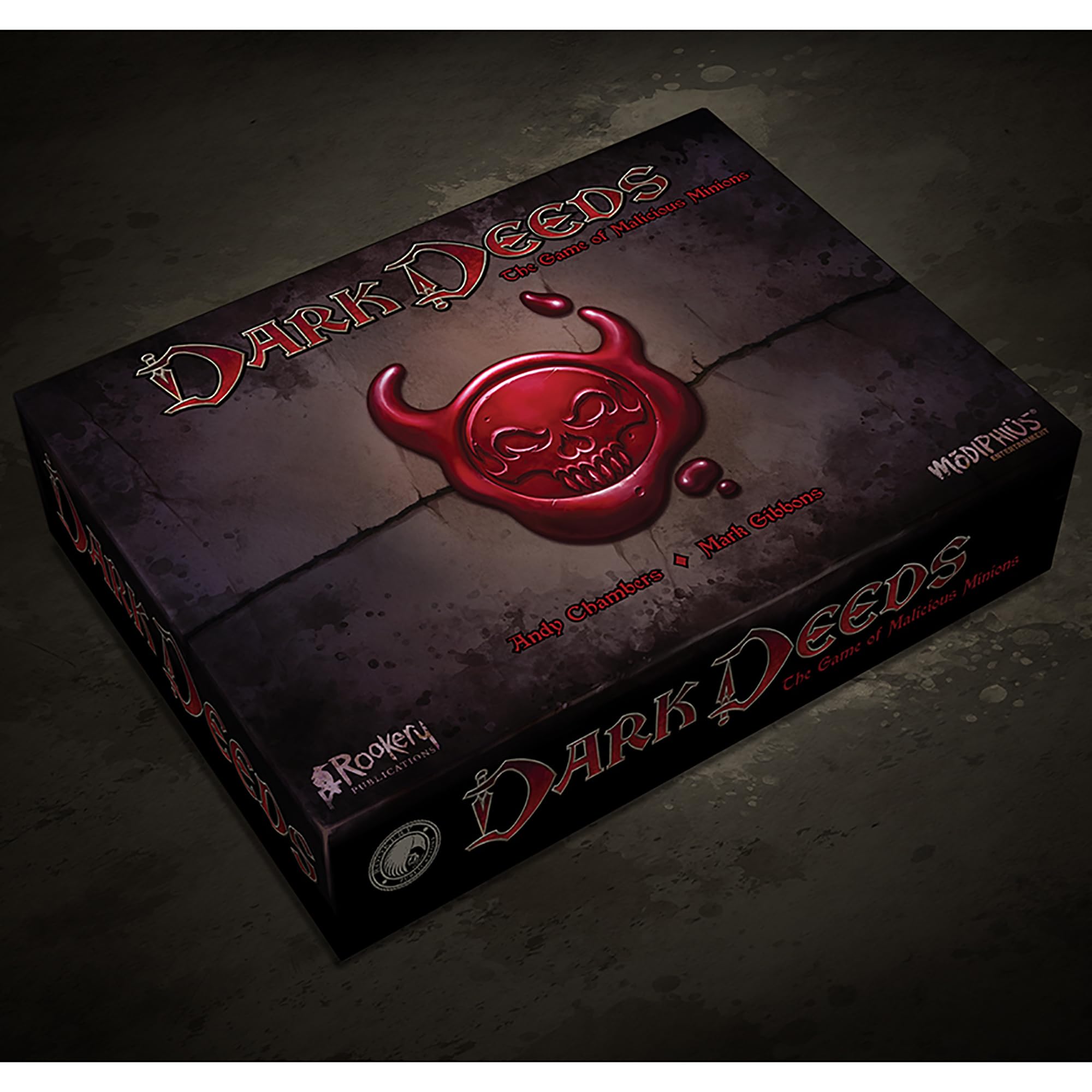 Under Control Modiphius Dark Deeds The Game of Malicious Minions
