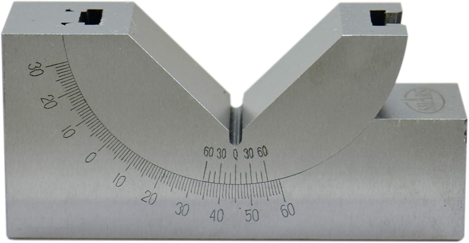 SHARS 4" X 1-3/4" X 1-3/16" Precision 0-60 Degree Adjustabel Angle Blocks 303-5104 P