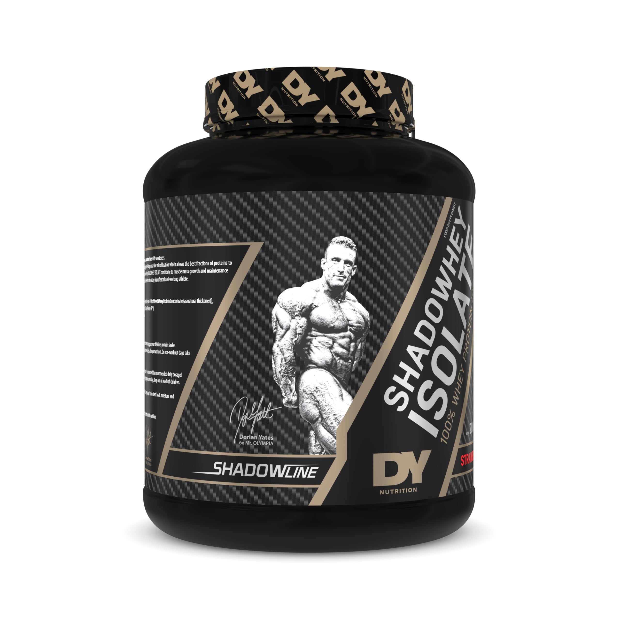 DY Nutrition Shadowhey Isolate (2000g) Strawberry Banana - Białka - Izolat białka serwatkowego