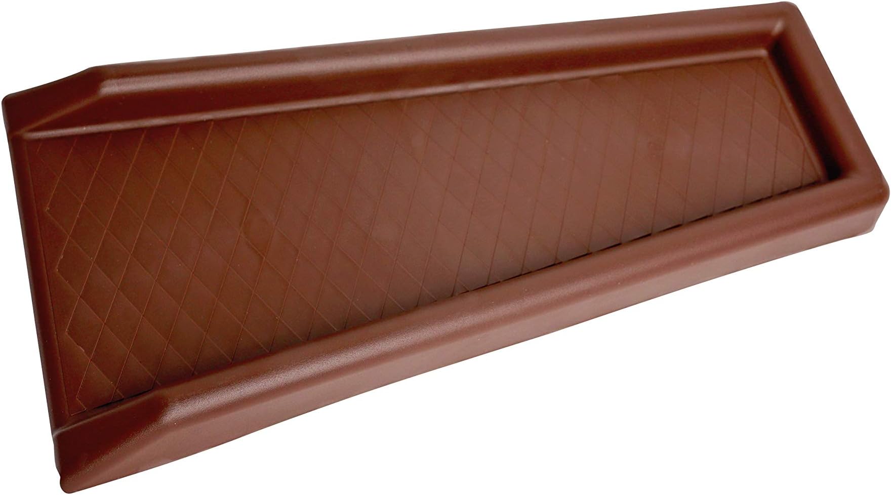 Lake Lite HG-31110 Diamond Rain-Run Downspout Splashblock, Brown