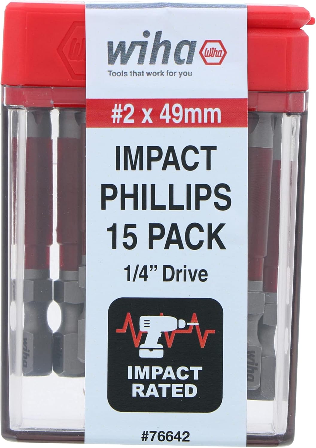 Terminator Impact Phillips Power Bit Pack, 15 Piece