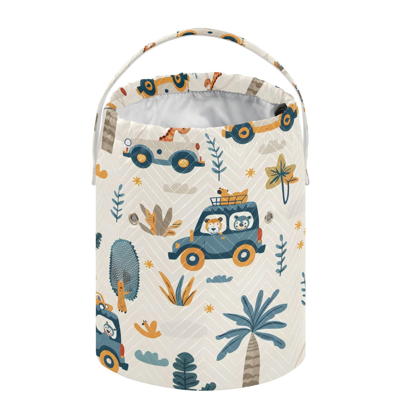 Yarn Storage Bag Small Crochet Bag Knitting Bag Organizer Animal and Car Yarn Bags for Crocheting Basket