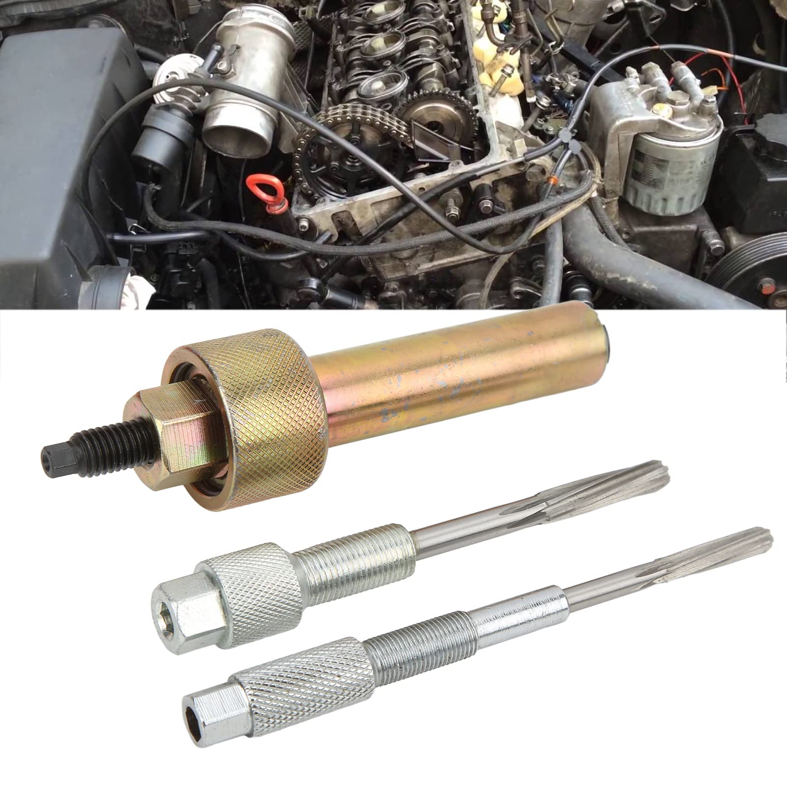 Kit Extracteur Et Alésoir Pour Bougie De Préchauffage - Compatible Mercedes-Benz - Pour Bougies 8mm Et 10mm