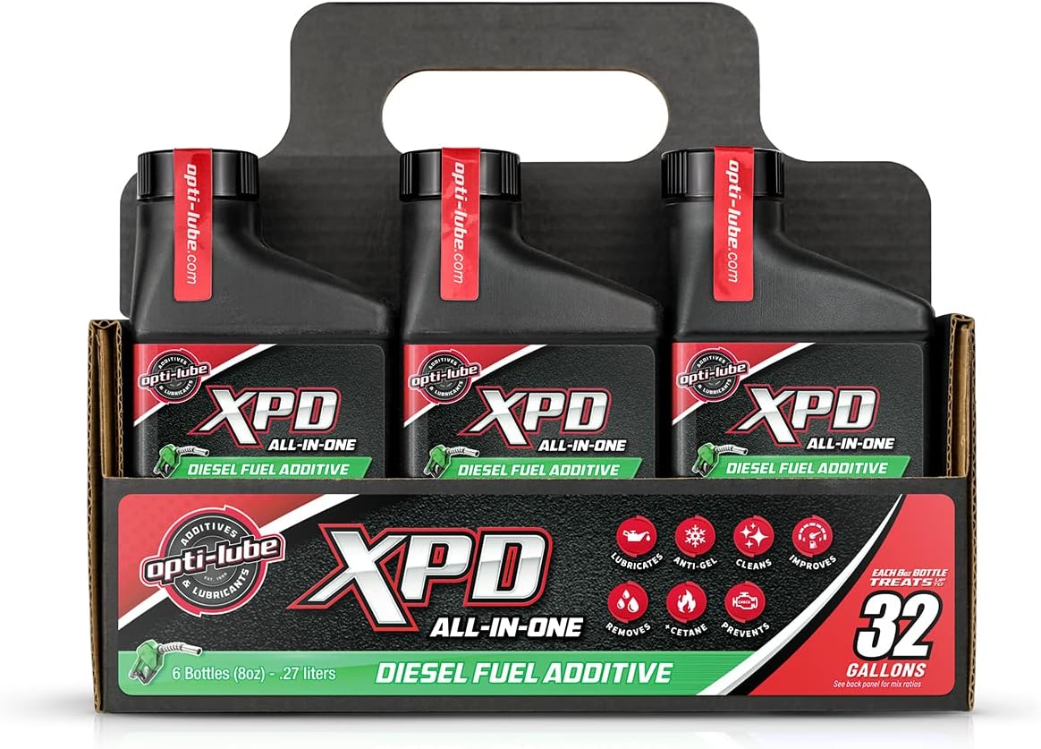 OptiLube XPD AllinONE Diesel Fuel ADDITIVE 8oz Bottles