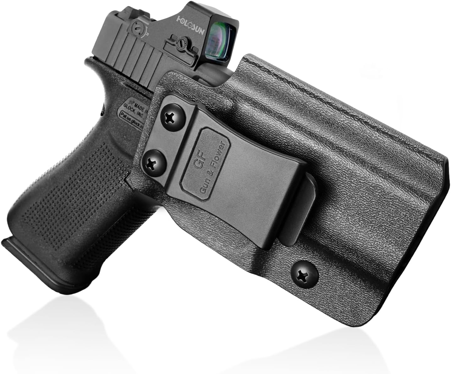 IWB Holster for Glock 43 / 43X / 43X MOS, Ruger LCP II / LC9 / EC9, M&P Shield, Taurus G2C/G3C, Springfield XD-S 3.3'', Inside Waistband Concealed Carry Holster, Adjustable Cant & Retention