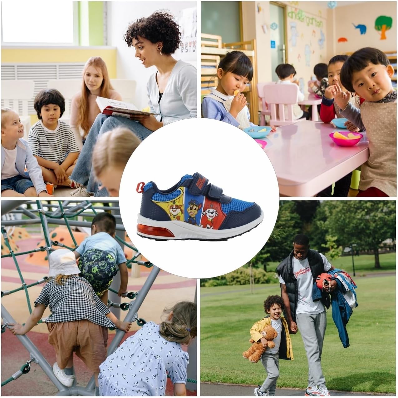 Spiderman Kids Shoes, Sports Shoes for Kids with Spiderman Print, LED Light Soles and Velcro Trainers, Running Shoes, Trainers for Boys and Girls | Spiderman children's shoes, boys, flashing shoes, ideal for school and leisure, Nickelodeon, gift 29 EU Blue 985