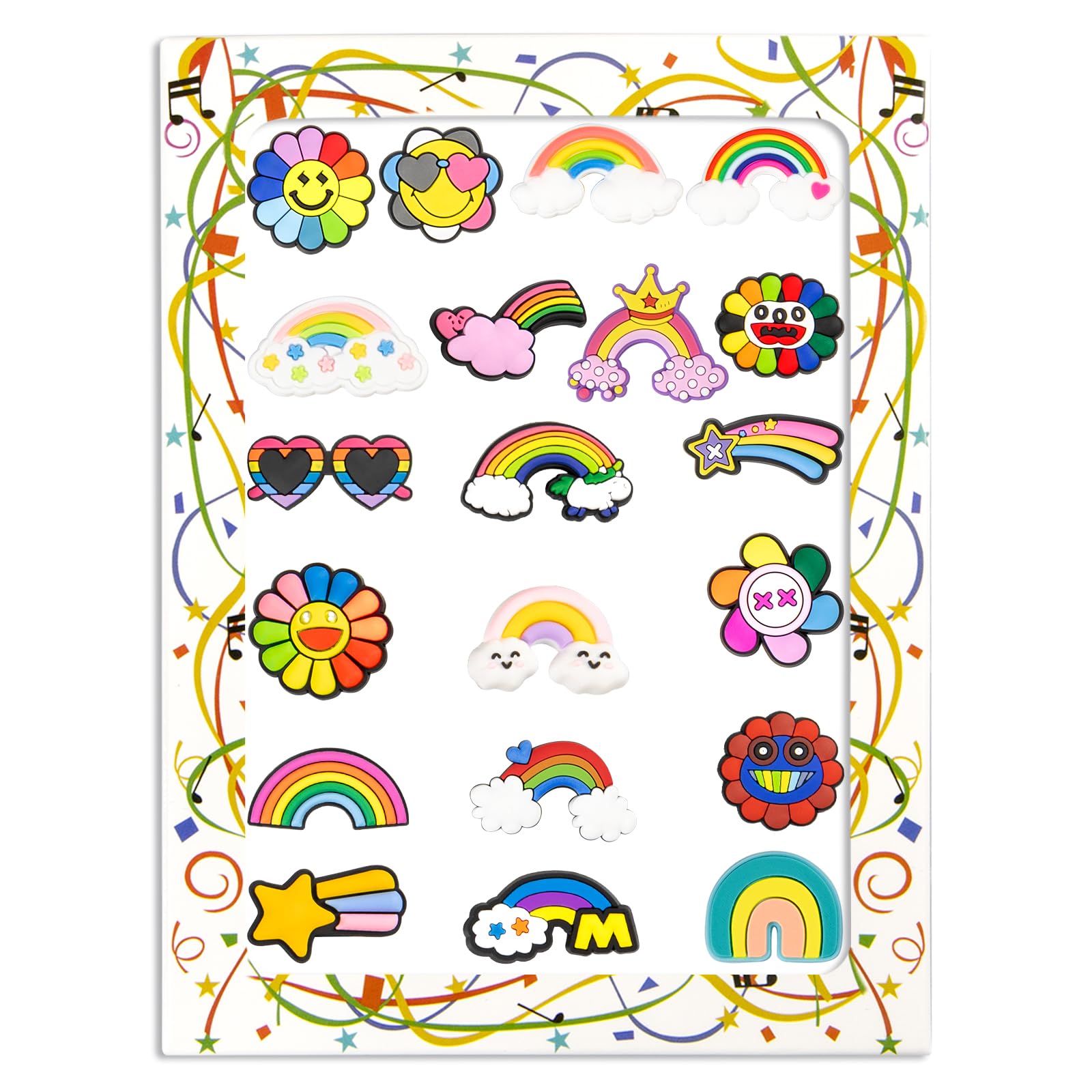 CUNUEN Cute Charms for Clogs Shoe Decoration