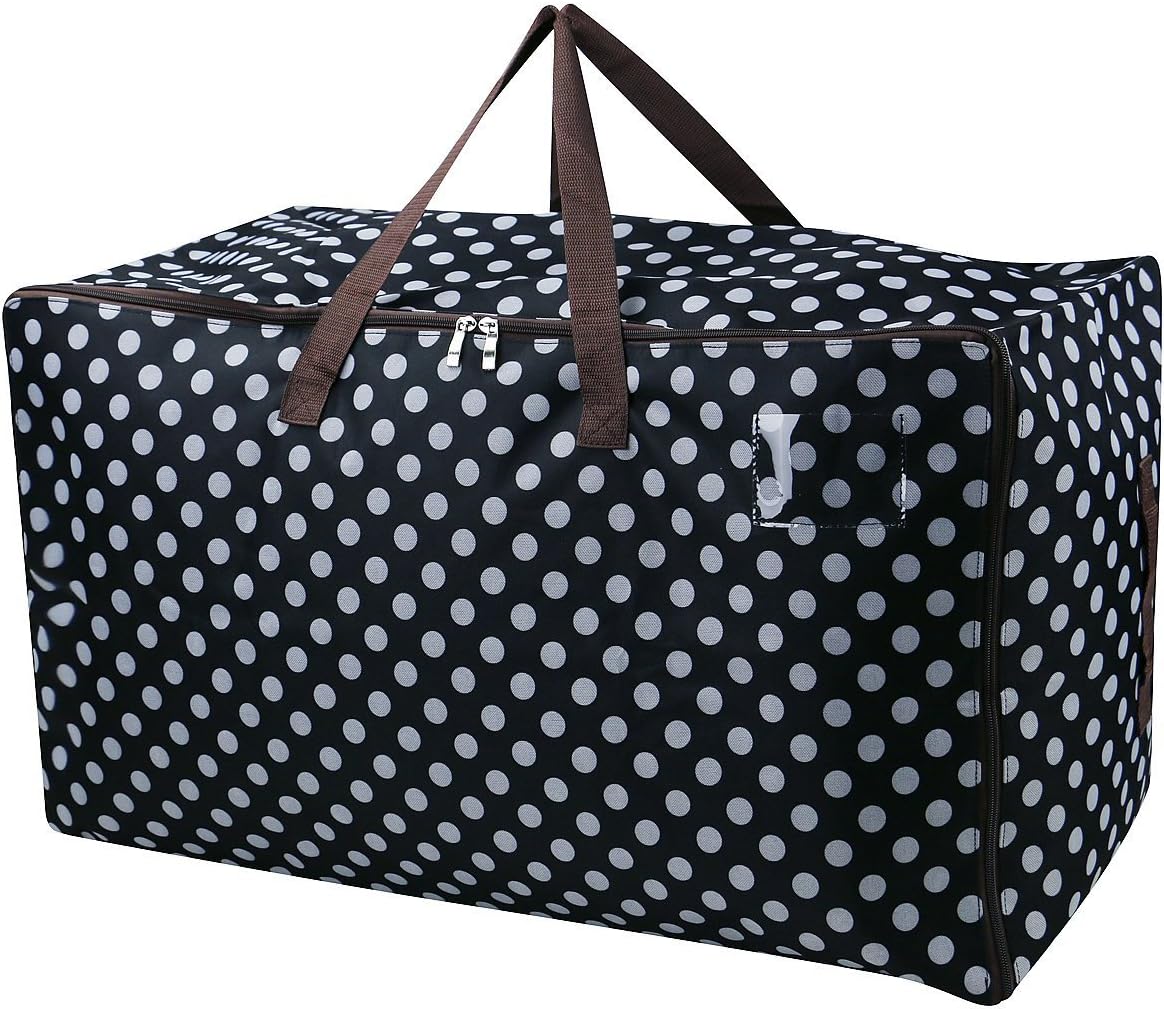Large Storage Bag for Beddings, Comforters, Blankets, Pillows, Quilts Storage Container, Garage Grocery Storage Bag in Closet/Attic, 100L