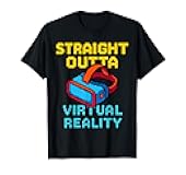 Retro Pixel Art Virtual Reality Graphic for a VR Gamer T-Shirt