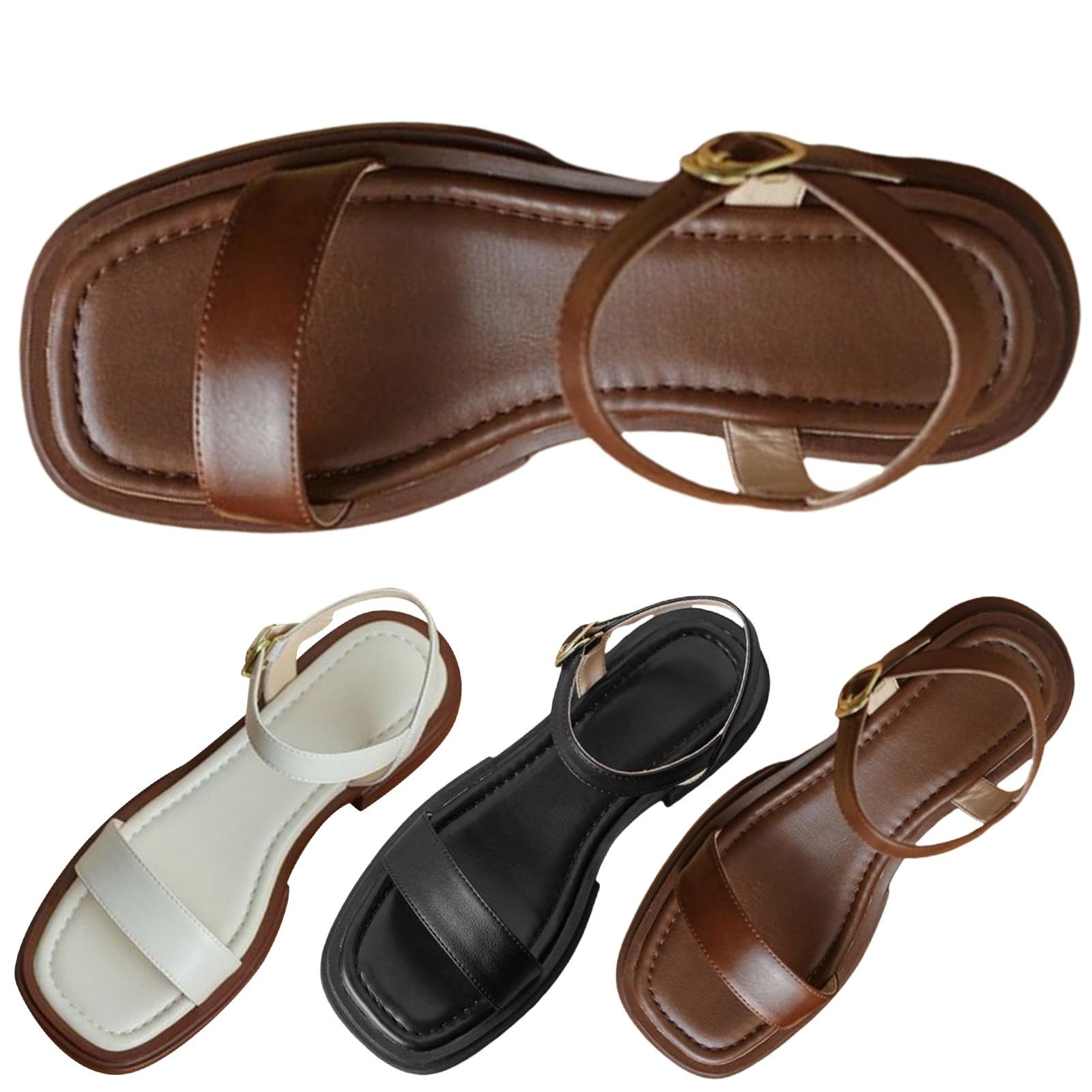 Cocila Sandali Trekking Donna Comode Camminata Estivi Da Con Punta E Supporto Per Plantare Scarpe Eleganti Bambina 34 Estive Zeppa Spiaggia Wide Fit Estiva Gioiello Elegante Bassi Women Sandals