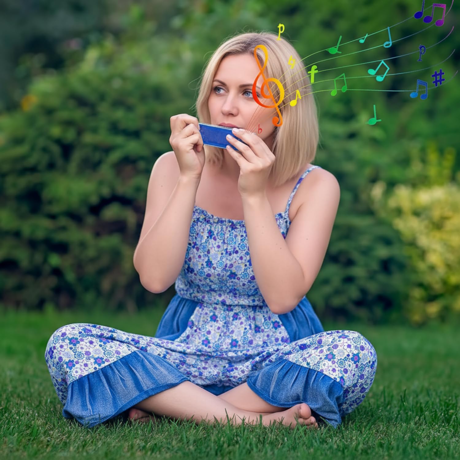 Liliful 10 szt. 10-otworowa plastikowa harmonijka dla dzieci edukacyjna harmonijka muzyczna harmonijka zestaw półprzezroczysta harmonijka instrumentalna prezenty dla dzieci dzieci dorosłych