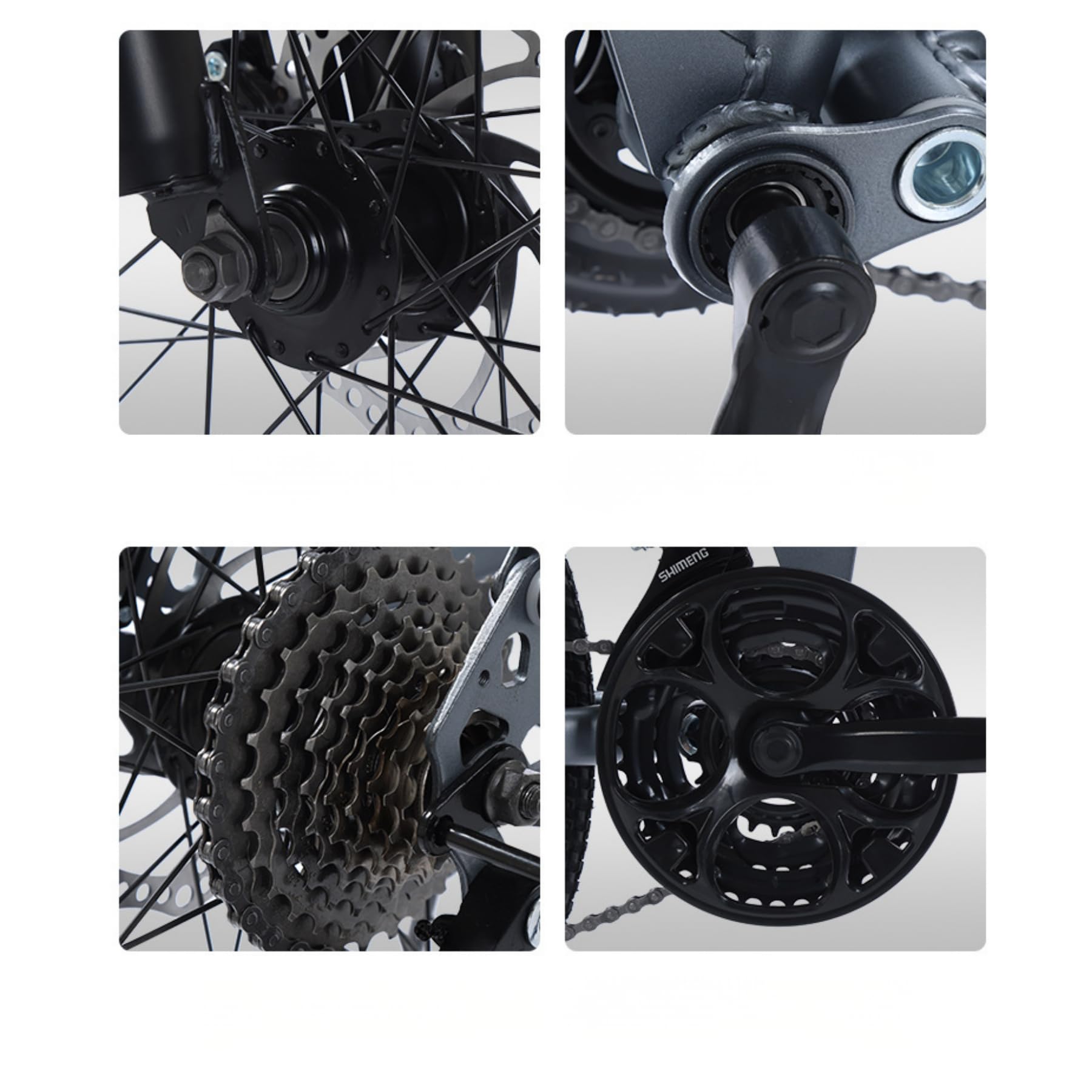 Amazon | 折りたたみ マウンテンバイク 自転車 21/24/27段変速 26
