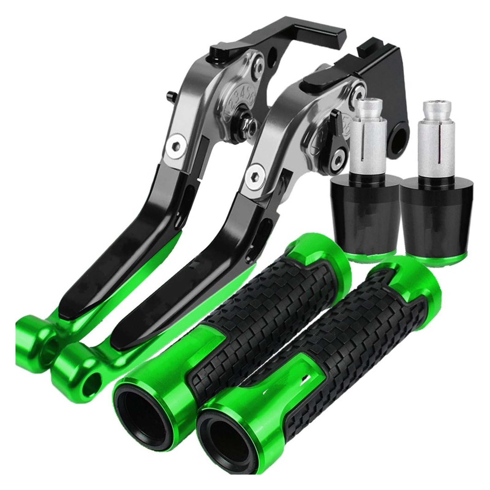 Pbqenxb K Brea And Clutch Levers For Awasaki For Z650 2016-2023 Motorcycle Brake Clutch Levers Handlebar Hand Grips Ends