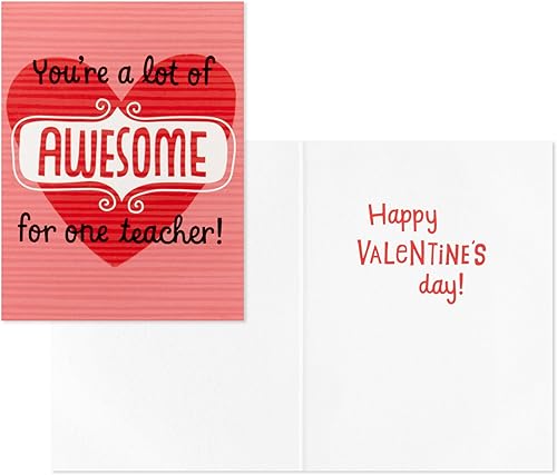Miniatura 5 de Hallmark Tarjetas del día de San Valentín y buzón para intercambio de aula escolar, corazones de garabatos (1 caja, 32 tarjetas de San Valentín, 35