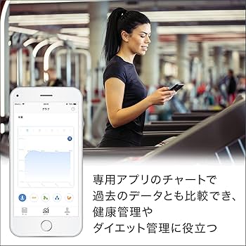 Amazon.co.jp: ショップジャパン アプリ連動体組成計 ホワイト