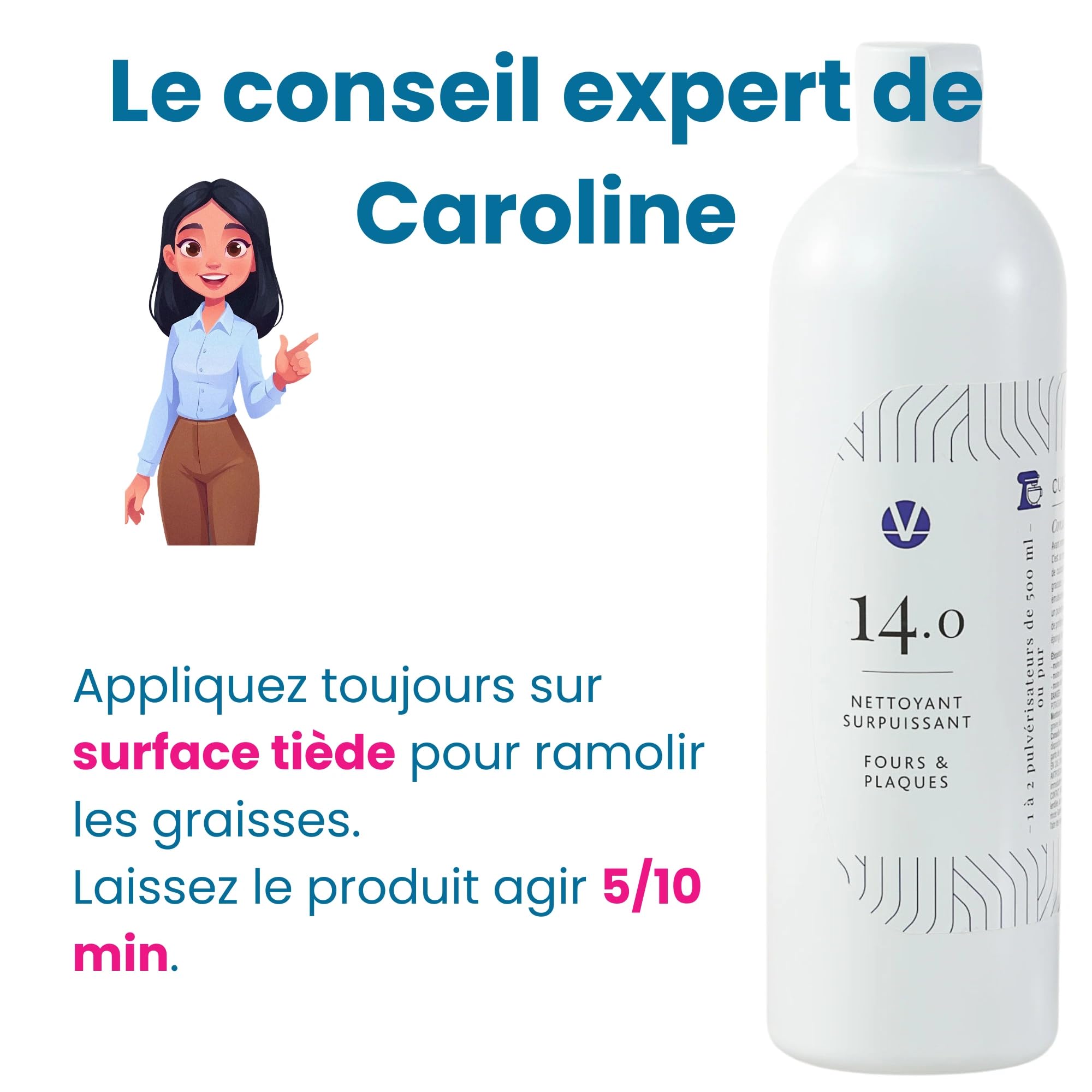 N°14.0 Four Barbecue Concentré – Graisses Cuites 10 Décapages Plancha | 1,69€/décapage, 1 à 2 ans d'utilisation, sans CMR ni perturbateurs endocriniens, sain pour animaux, fabriqué en France