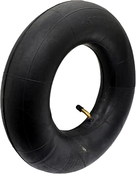 4.00/3.50-6 Inner Tube with TR87 Bent Valve Stem (1 Pack), work for 4.10/3.50-6 13x4.00-6 13x5.00-6 145/70-6 tire onto Hand Trucks, Utility Cart, Lawn Mowers, Wheelbarrows, and more